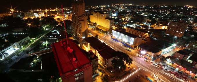 Kinshasa by night
